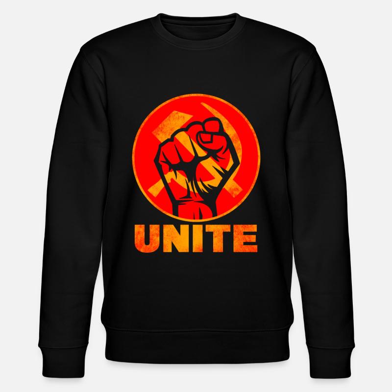 Kummunismus & Sowjetunion - Stanley/Stella Unisex Bio-Sweatshirt CHANGER  - Schwarz