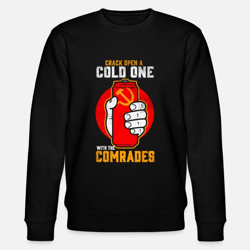 Communism - Funny saying - Stanley/Stella CHANGER Unisex Organic Sweatshirt - black