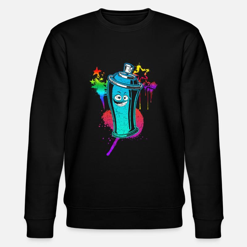 Graffiti - Stanley/Stella CHANGER Unisex Organic Sweatshirt - black