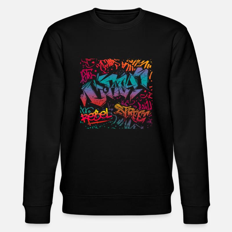 Graffiti Art - Sweat bio CHANGER Stanley/Stella Unisexe - noir