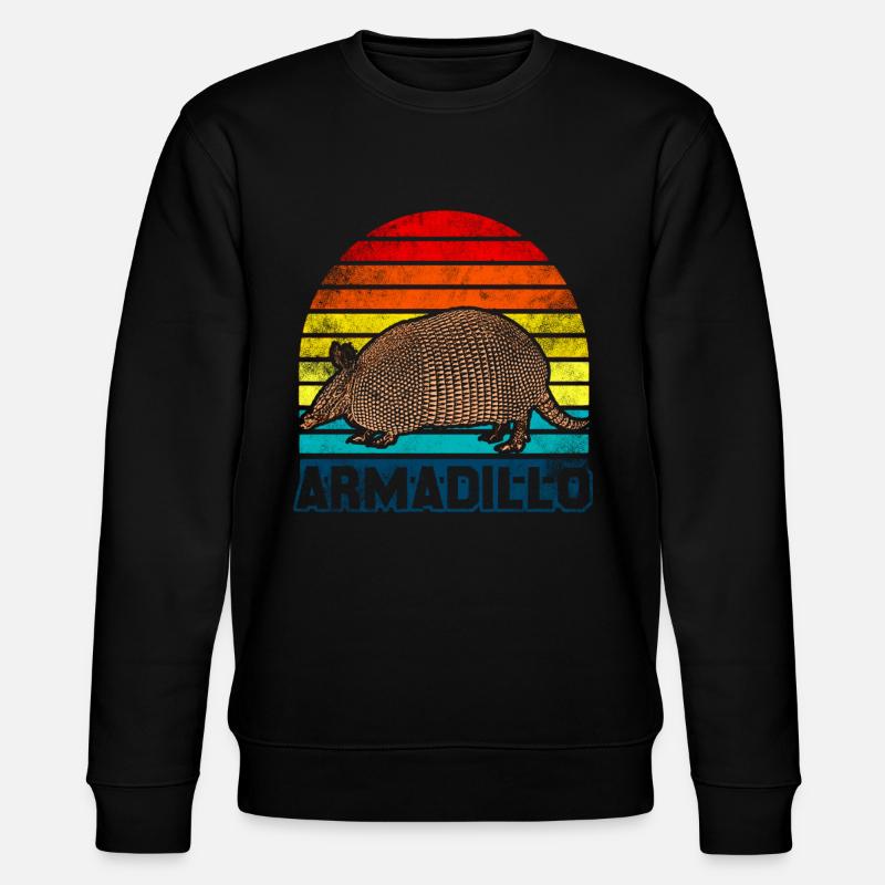 Gürteltier - Stanley/Stella Unisex Bio-Sweatshirt CHANGER  - Schwarz