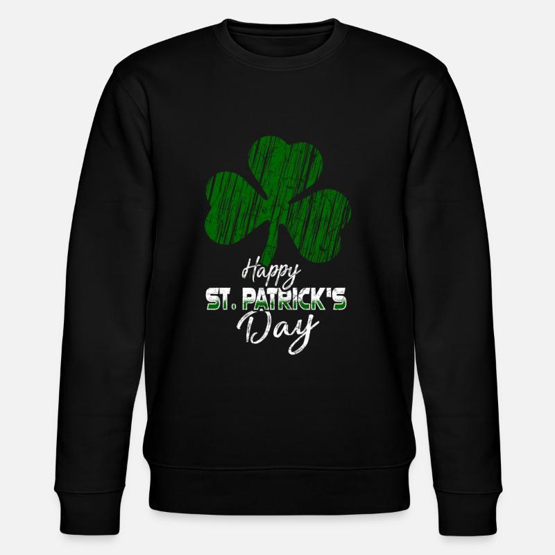 Saint-Patrick - Sweat bio CHANGER Stanley/Stella Unisexe - noir