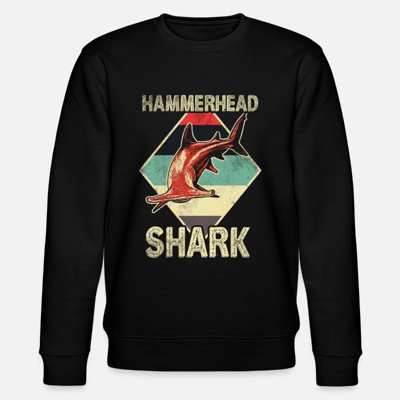Hammerhai - Stanley/Stella Unisex Bio-Sweatshirt CHANGER - Schwarz