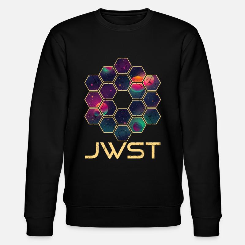 James Webb Space Telescope - Stanley/Stella CHANGER Unisex Organic Sweatshirt - black