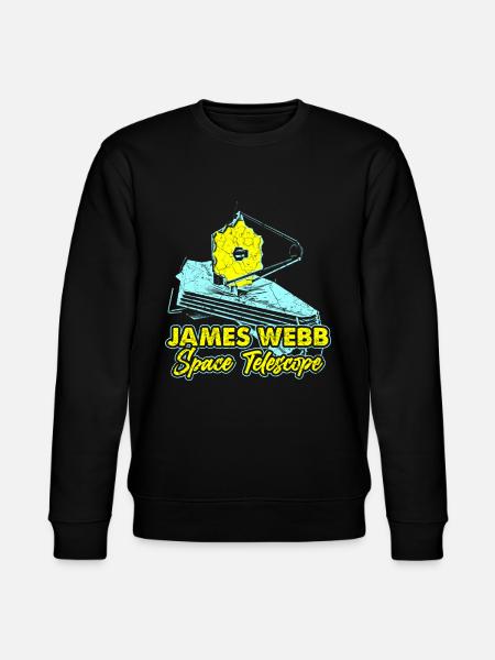 James Webb Space Telescope - Stanley/Stella CHANGER Unisex Organic Sweatshirt - black