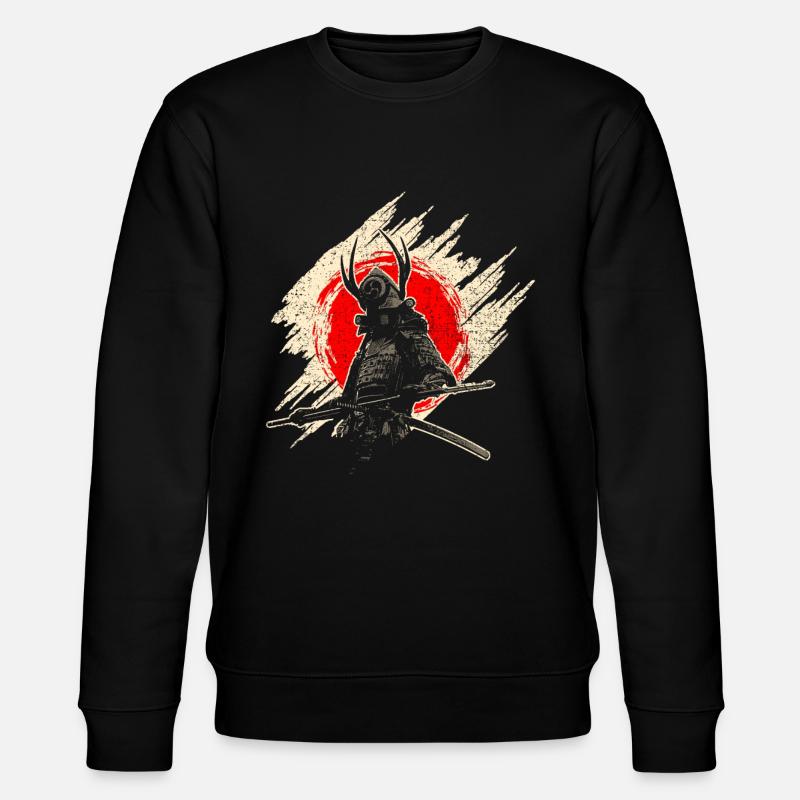 Samurai - Stanley/Stella Unisex Bio-Sweatshirt CHANGER  - Schwarz