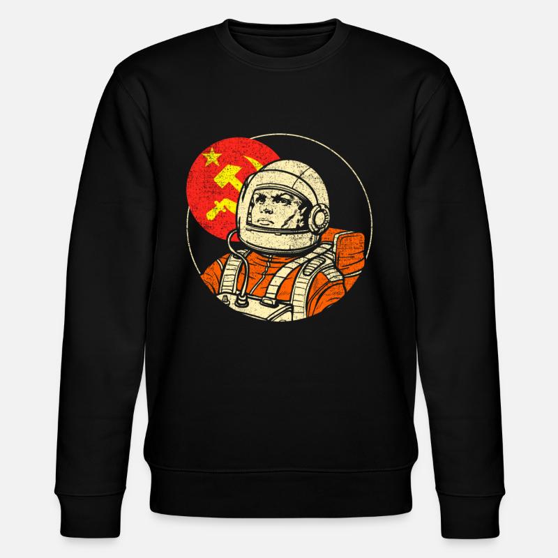 Soviet cosmonaut - Stanley/Stella CHANGER Unisex Organic Sweatshirt - black