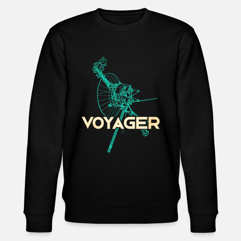 Sonde spatiale Voyager - Sweat bio CHANGER Stanley/Stella Unisexe - noir