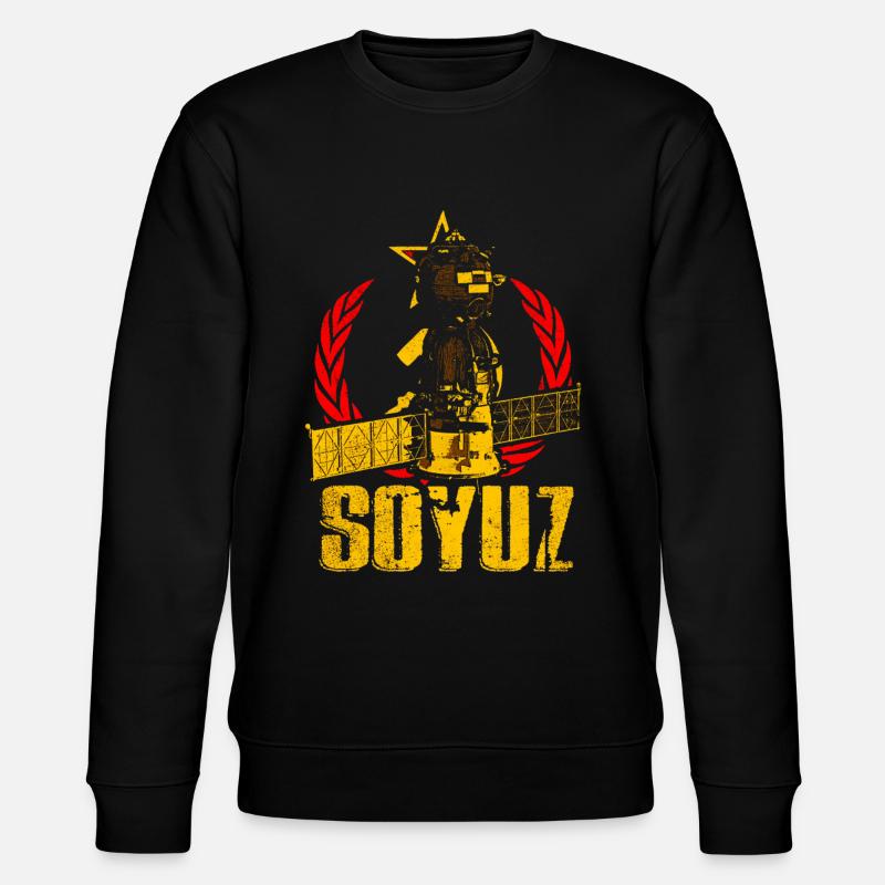Vaisseau spatial Soyouz - Sweat bio CHANGER Stanley/Stella Unisexe - noir