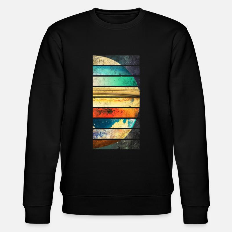 Planètes du système solaire - Sweat bio CHANGER Stanley/Stella Unisexe - noir
