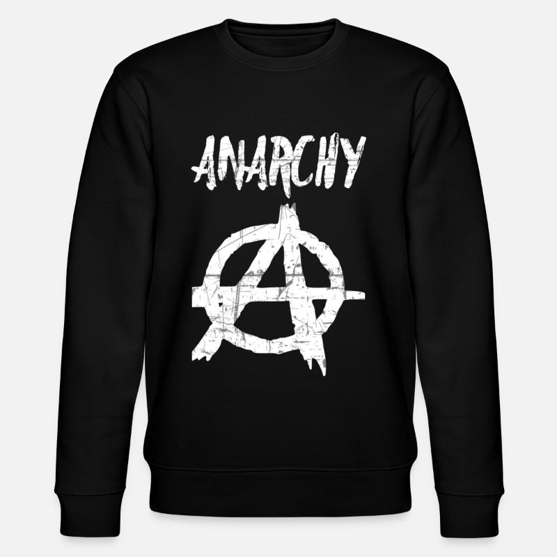 anarchy - Stanley/Stella CHANGER Unisex Organic Sweatshirt - black