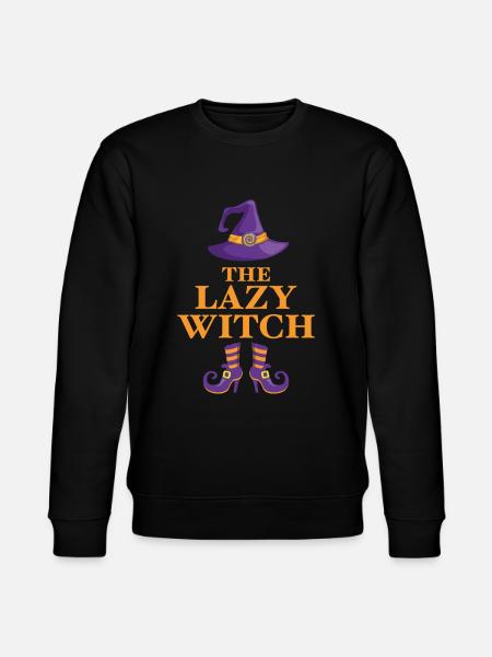 The Lazy Witch - Stanley/Stella CHANGER Unisex Organic Sweatshirt - black