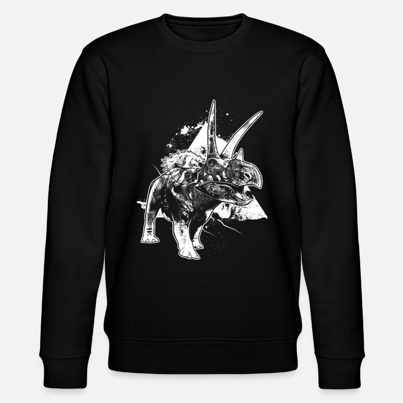 Coahuilaceratops Dinosaure herbivore Dino - Sweat bio CHANGER Stanley/Stella Unisexe - noir
