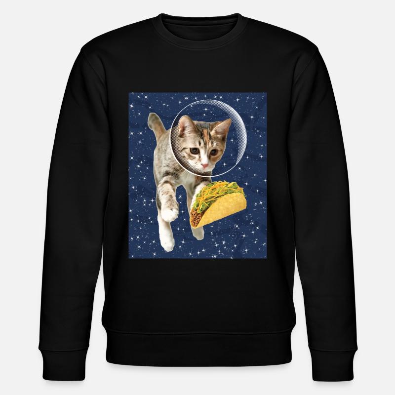 Chat et taco - Sweat bio CHANGER Stanley/Stella Unisexe - noir