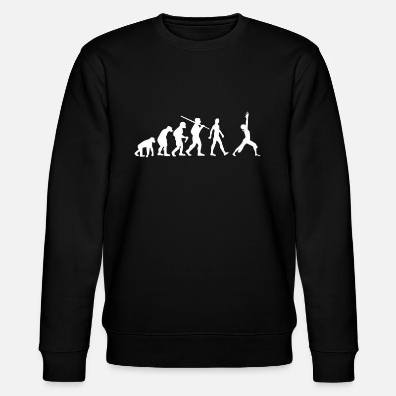 Yoga Evolution Namaste - Stanley/Stella Unisex Bio-Sweatshirt CHANGER  - Schwarz
