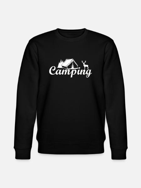 Camping - Stanley/Stella CHANGER Unisex Organic Sweatshirt - black