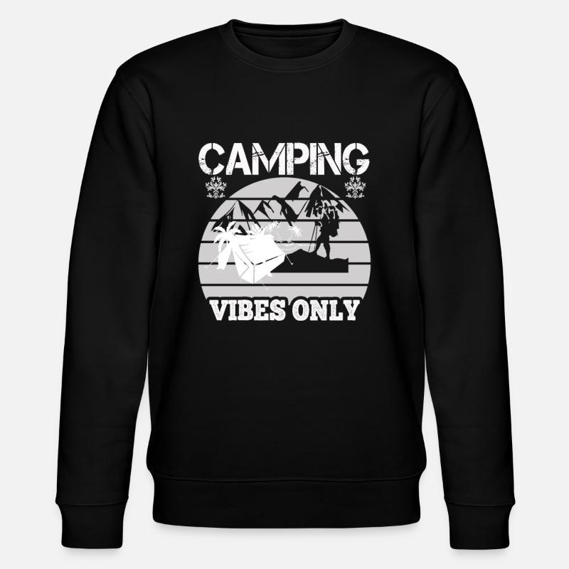 Ambiance de camping - Sweat bio CHANGER Stanley/Stella Unisexe - noir