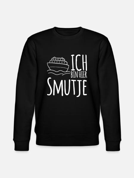 I'm here Smutje - Stanley/Stella CHANGER Unisex Organic Sweatshirt - black