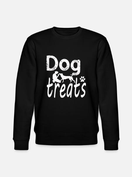 Dog Treats - Stanley/Stella Unisex Bio-Sweatshirt CHANGER  - Schwarz