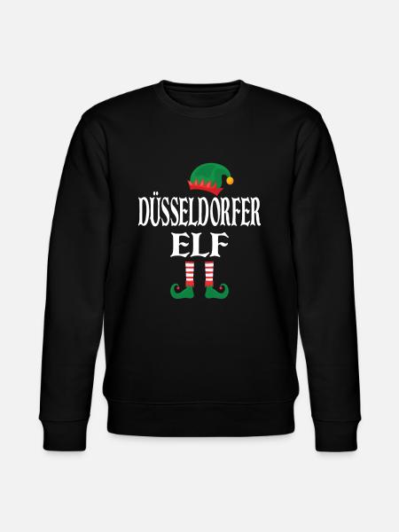 Düsseldorfer Elf - Stanley/Stella Unisex Bio-Sweatshirt CHANGER - Schwarz