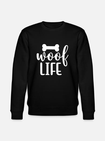Wuff Life - Stanley/Stella CHANGER Unisex Organic Sweatshirt - black