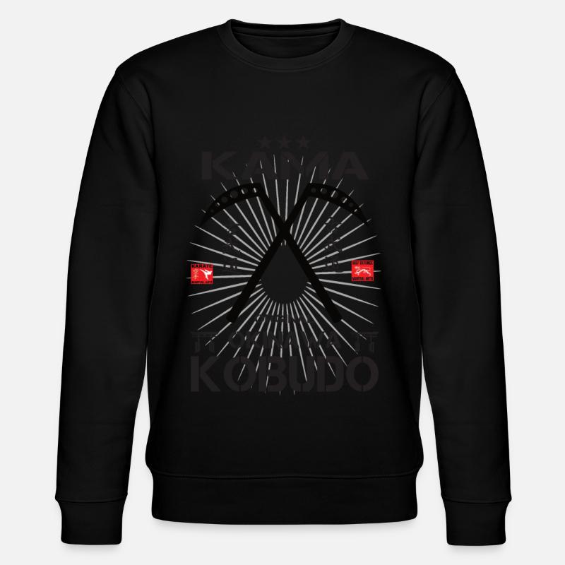 Kama Okinawa Kobudo Design - Sweat bio CHANGER Stanley/Stella Unisexe - noir
