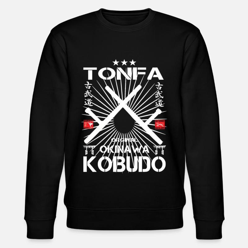 Tonfa Kobudo : L’art d’Okinawa - Sweat bio CHANGER Stanley/Stella Unisexe - noir