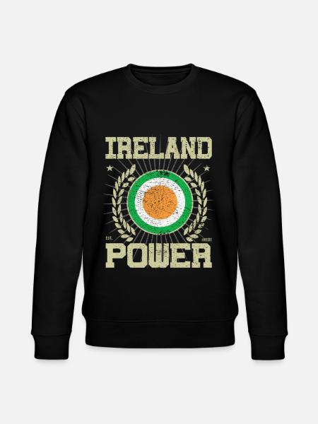 Cool Ireland Design - Stanley/Stella CHANGER Unisex Organic Sweatshirt - black