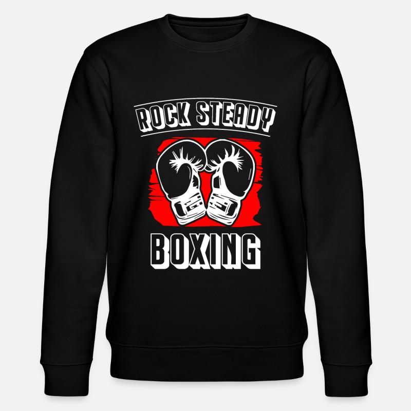 Rock Steady Boxing - Stanley/Stella Unisex Bio-Sweatshirt CHANGER  - Schwarz