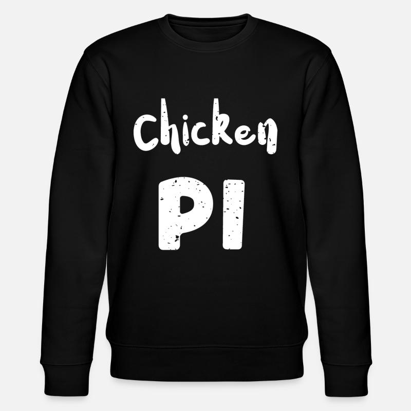 Chicken Pi - Math - Stanley/Stella CHANGER Unisex Organic Sweatshirt - black