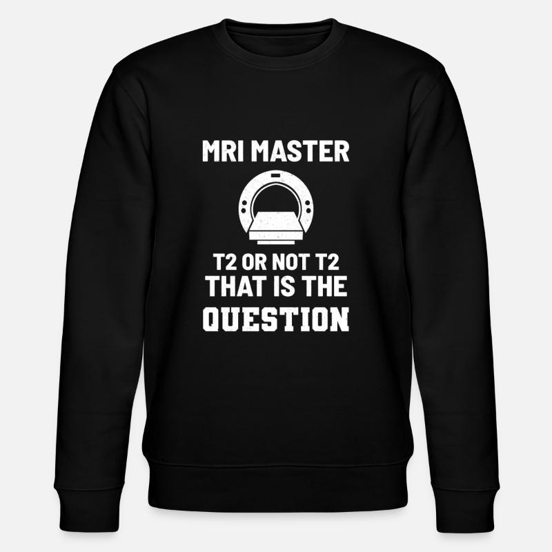 MRI-Master Radiologie - Stanley/Stella Unisex Bio-Sweatshirt CHANGER  - Schwarz