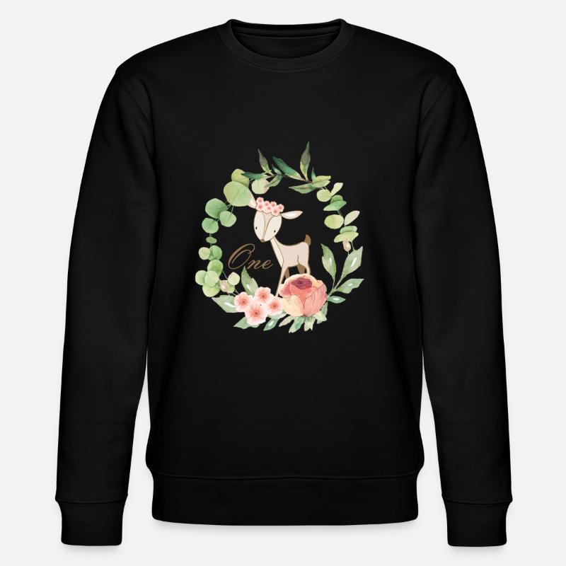 Reh Rehkiz Kindder design - Sweat bio CHANGER Stanley/Stella Unisexe - noir