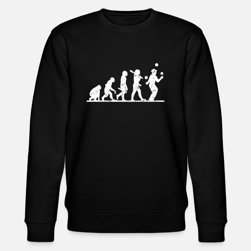 Jonglieren Jongleur-Entwicklung - Stanley/Stella Unisex Bio-Sweatshirt CHANGER - Schwarz