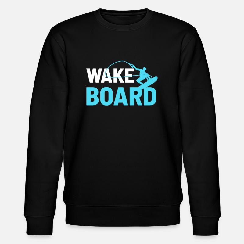 Wakeboarding - Stanley/Stella Unisex Bio-Sweatshirt CHANGER  - Schwarz