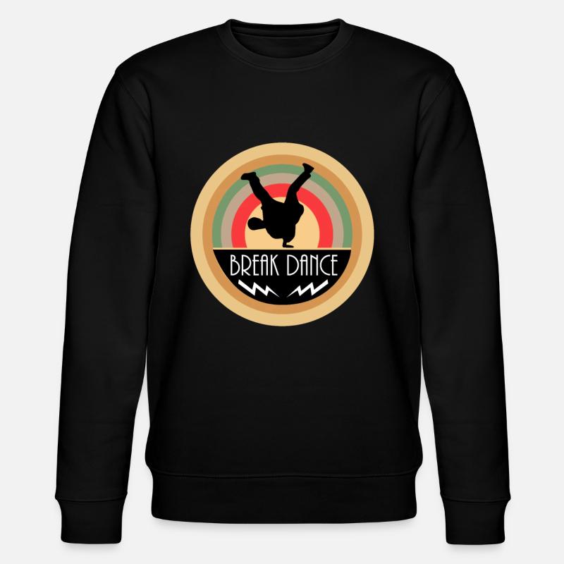 break dance - Sweat bio CHANGER Stanley/Stella Unisexe - noir