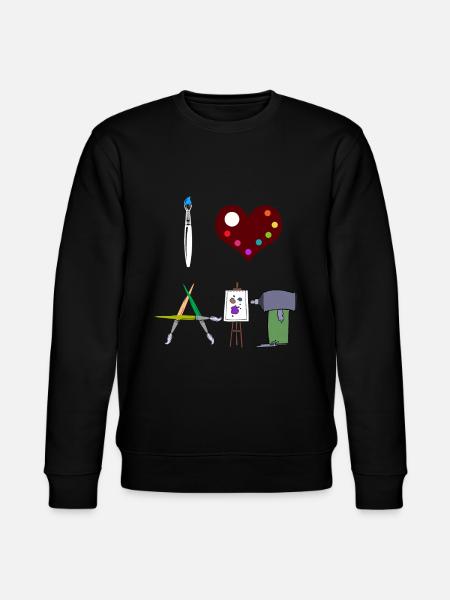 Artiste professeur d'art - Sweat bio CHANGER Stanley/Stella Unisexe - noir