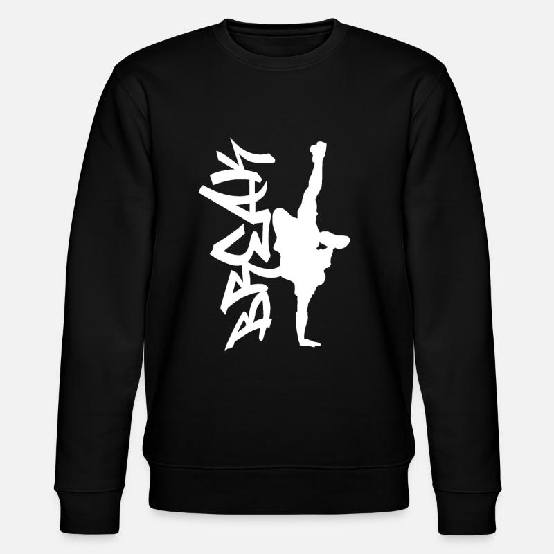 Breakdance - Stanley/Stella Unisex Bio-Sweatshirt CHANGER  - Schwarz