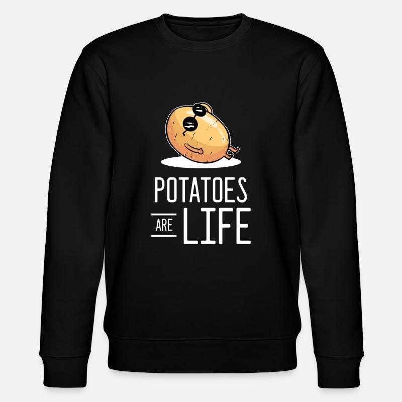 pomme de terre - Sweat bio CHANGER Stanley/Stella Unisexe - noir