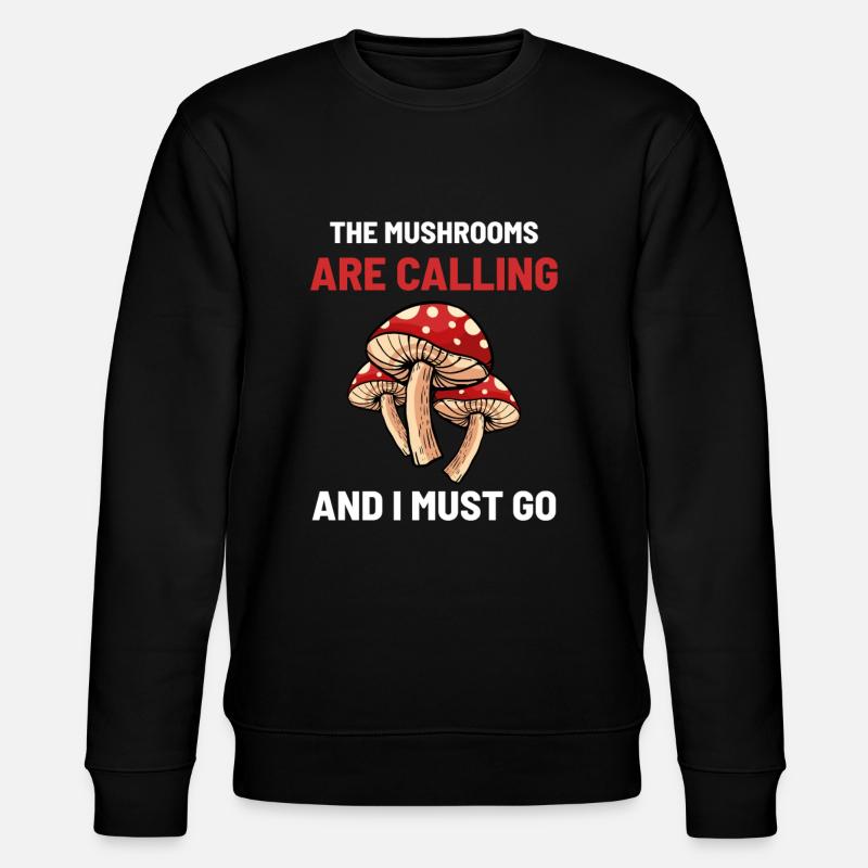 Champignons champignons observateurs - Sweat bio CHANGER Stanley/Stella Unisexe - noir