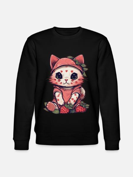 Ragamuffin Katze Geschenk - Stanley/Stella Unisex Bio-Sweatshirt CHANGER - Schwarz