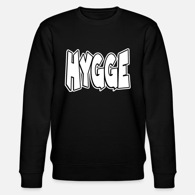 hygge - Stanley/Stella Unisex Bio-Sweatshirt CHANGER  - Schwarz