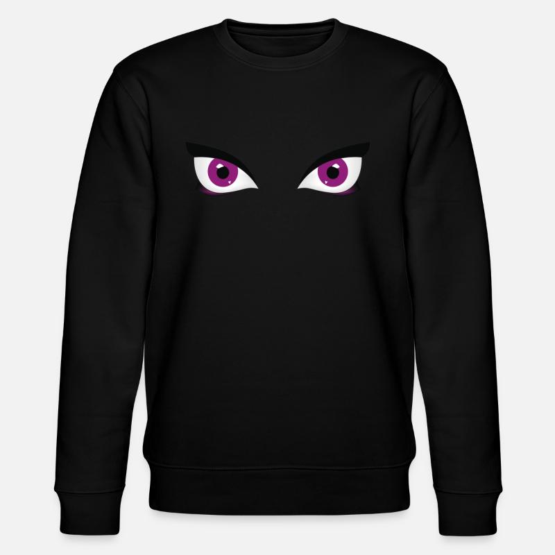 AUGEN - Stanley/Stella Unisex Bio-Sweatshirt CHANGER  - Schwarz