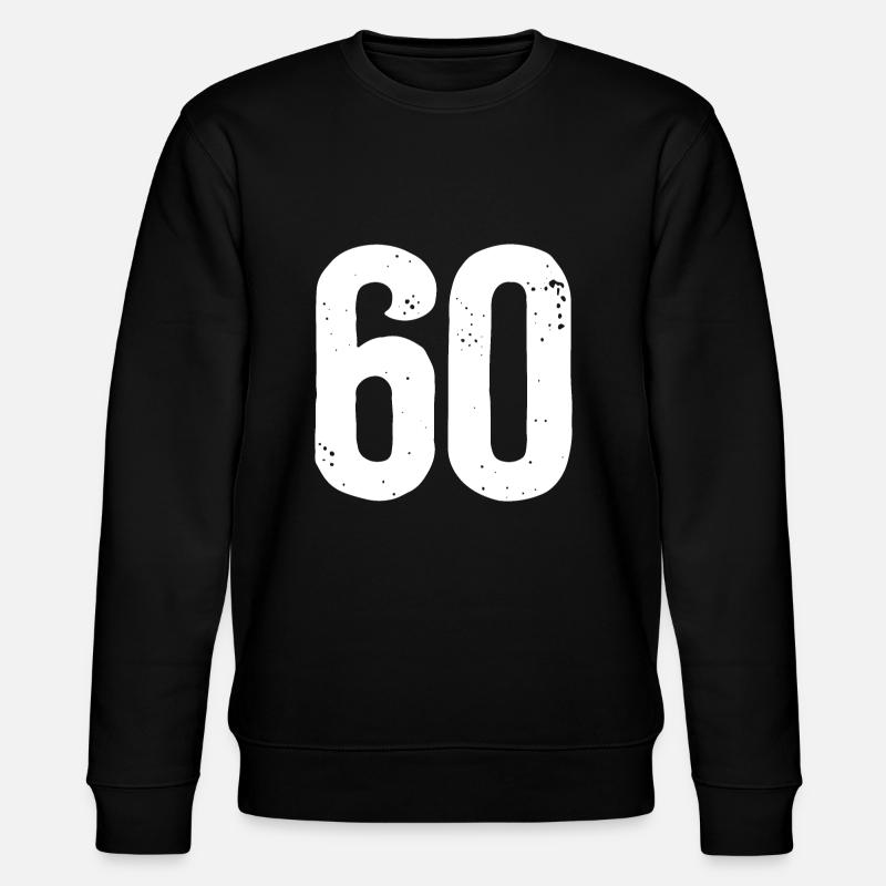 60 numéros blancs - Sweat bio CHANGER Stanley/Stella Unisexe - noir