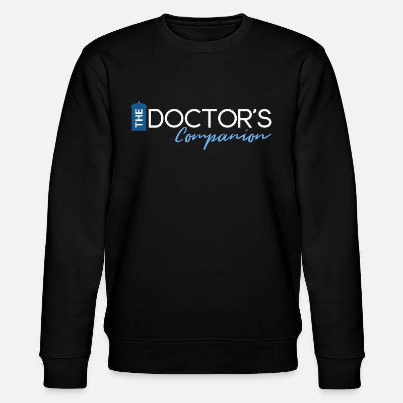 Doktor Companion - Stanley/Stella Unisex Bio-Sweatshirt CHANGER  - Schwarz