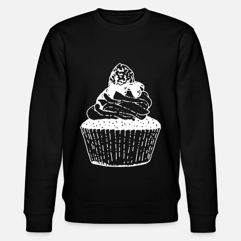 Kuchen - Stanley/Stella Unisex Bio-Sweatshirt CHANGER  - Schwarz