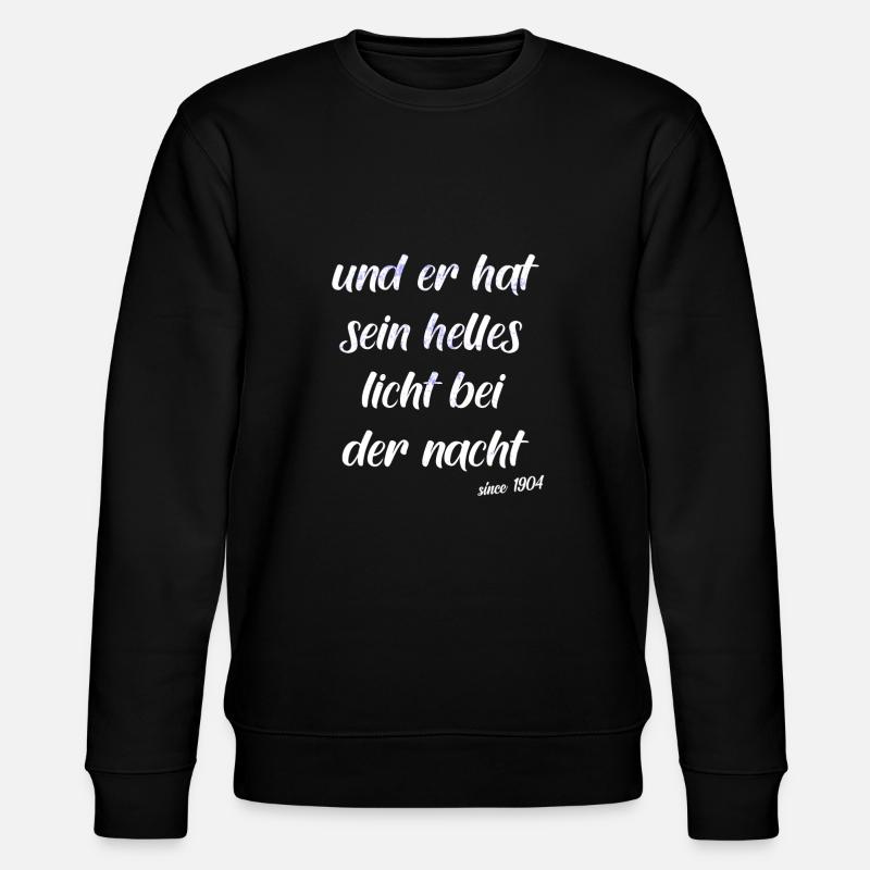 Bright light at night - Stanley/Stella CHANGER Unisex Organic Sweatshirt - black