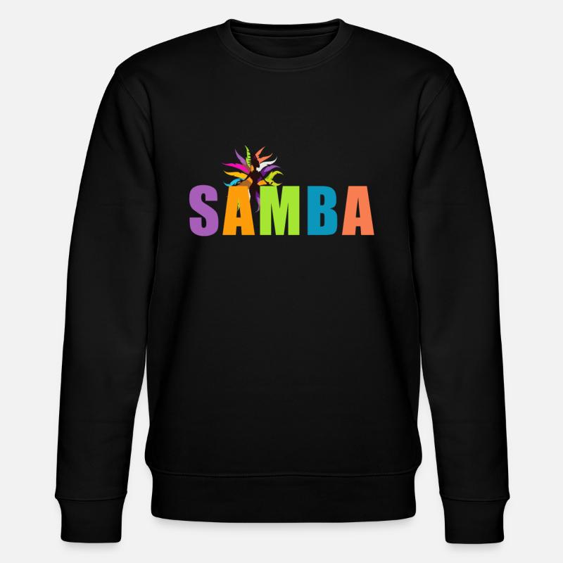 samba - Stanley/Stella CHANGER Unisex Organic Sweatshirt - black