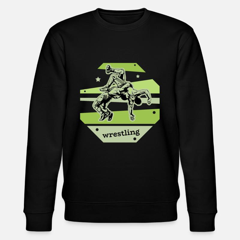 Wrestling Lutter Ringer Ringer cadeau - Sweat bio CHANGER Stanley/Stella Unisexe - noir