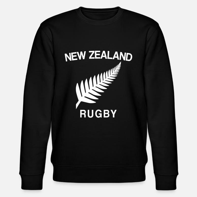 Rugby néo-zélandais - Sweat bio CHANGER Stanley/Stella Unisexe - noir