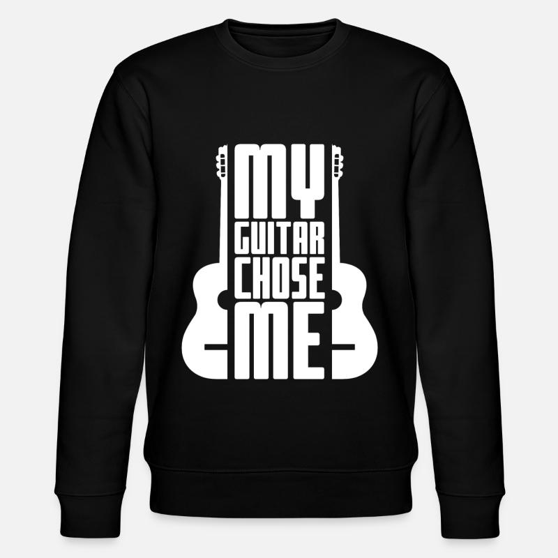Gitarre Zubehör - Stanley/Stella Unisex Bio-Sweatshirt CHANGER - Schwarz